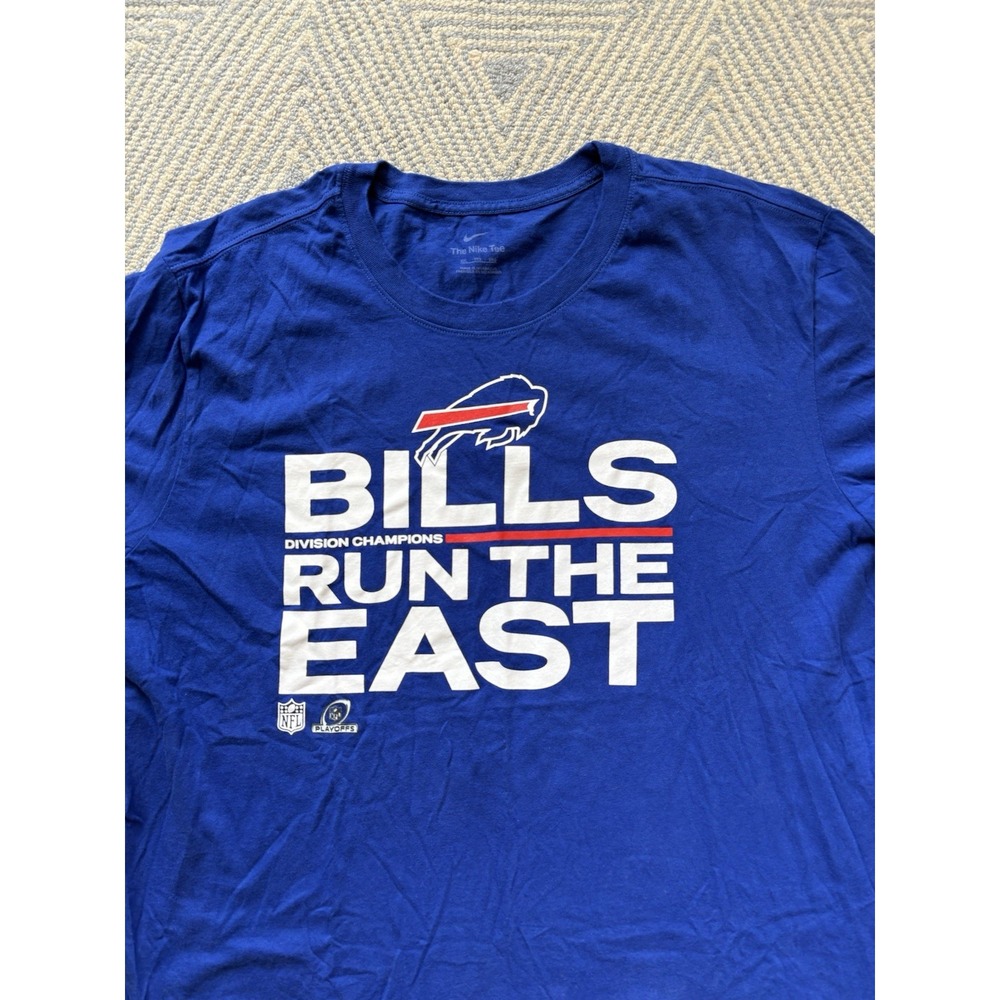Nike Tee Buffalo Bills Run The East - Blue‎ - XXL - Picture 2 of 5